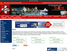 Tablet Screenshot of embajadadesuiza.org